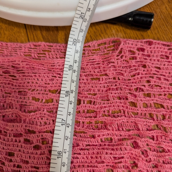 Coral Crochet Swim Cover (I07) - Picture 8 of 9